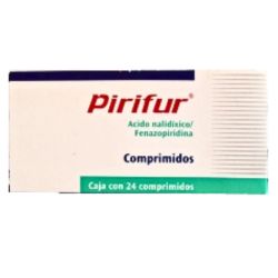 PIRIFUR (NALIDIXIC ACID/PHENAZOPYRIDINE) 500MG/50MG 24TAB