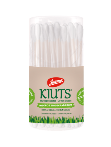 KIUTS BIODEGRADABLE MULTI-APPLICATORS JAR 50 PIECES