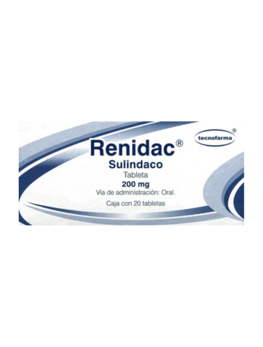 RENIDAC (SULINDAC) 200MG 20TABLETS