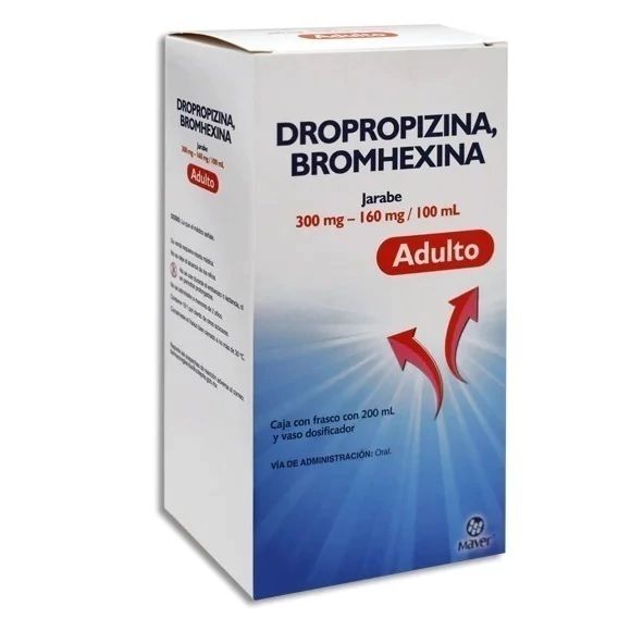 DROPROPIZINE/BROMHEXINE SYRUP ADULT 200ML
