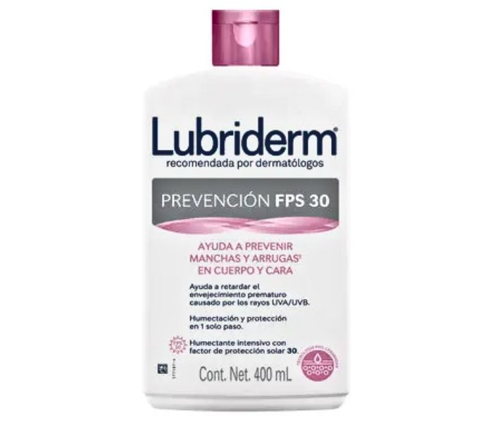 CREMA LUBRIDERM PREVENCIÓN FPS30 400 ML