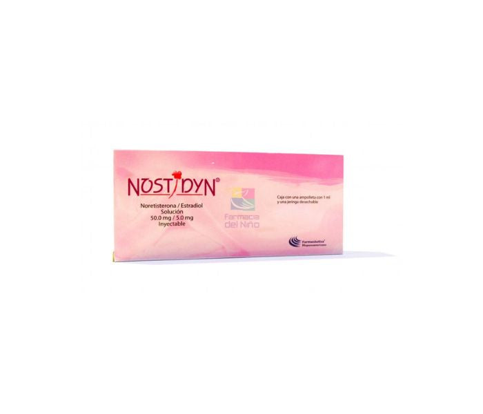 NOSTIDYN (NORETHISTERONE, ESTRADIOL) AMP. 1 ML 50 MG/ 5MG