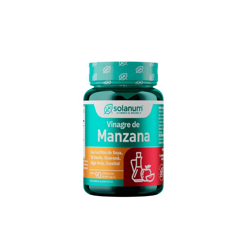 APPLE CIDER VINEGAR (SOLANUM) 600MG 90 CAPSULES