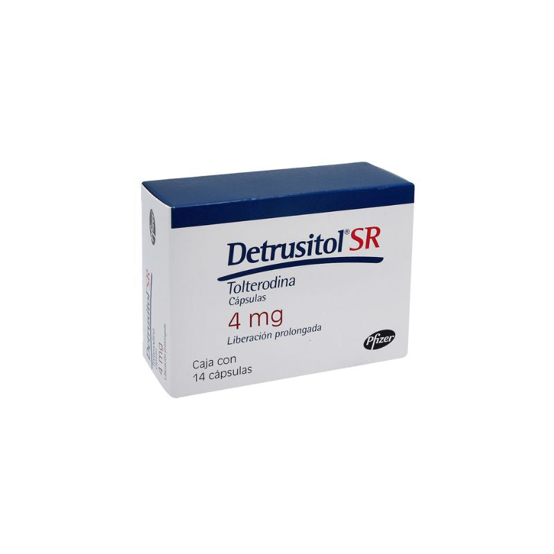 DETRUSITOL SR (TOLTERODINE) 4MG 14CAPS