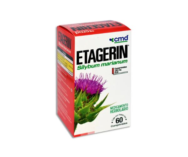ETAGERIN (MILK THISTLE) 150MG 60 TABLETS