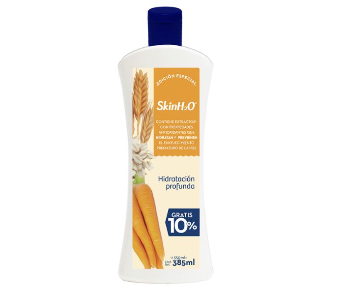 SKIN H2O CREMA CORPORAL HIDRATACION PROFUNDA 385ML