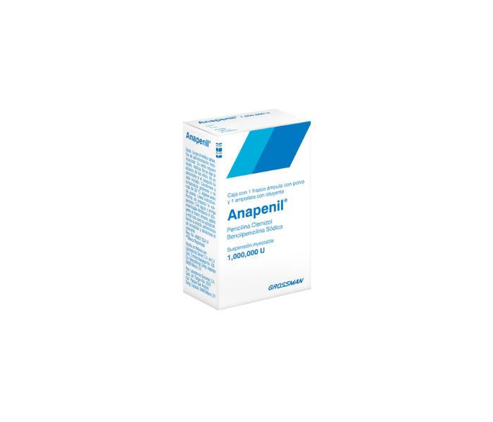 ANAPENIL (CLEMIZOL PENICILLIN / BENZYLPENICILLIN SODIUM) 1,000,000 U INJ SUSP