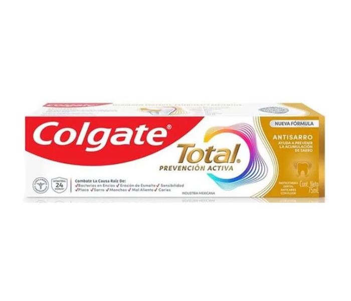 PASTA DENTAL COLGATE TOTAL PREVENCIÓN ACTIVA 75 ML