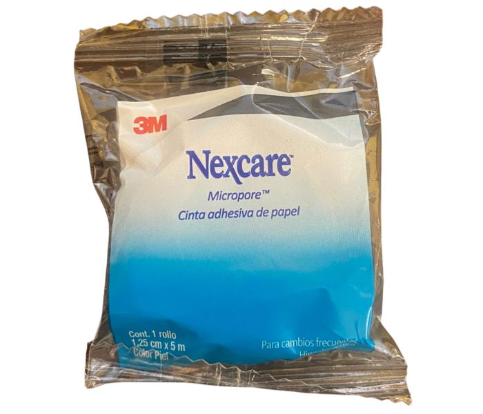 CINTA ADHESIVA MICROPORE (NEXCARE) PIEL 1.25cm x 5m