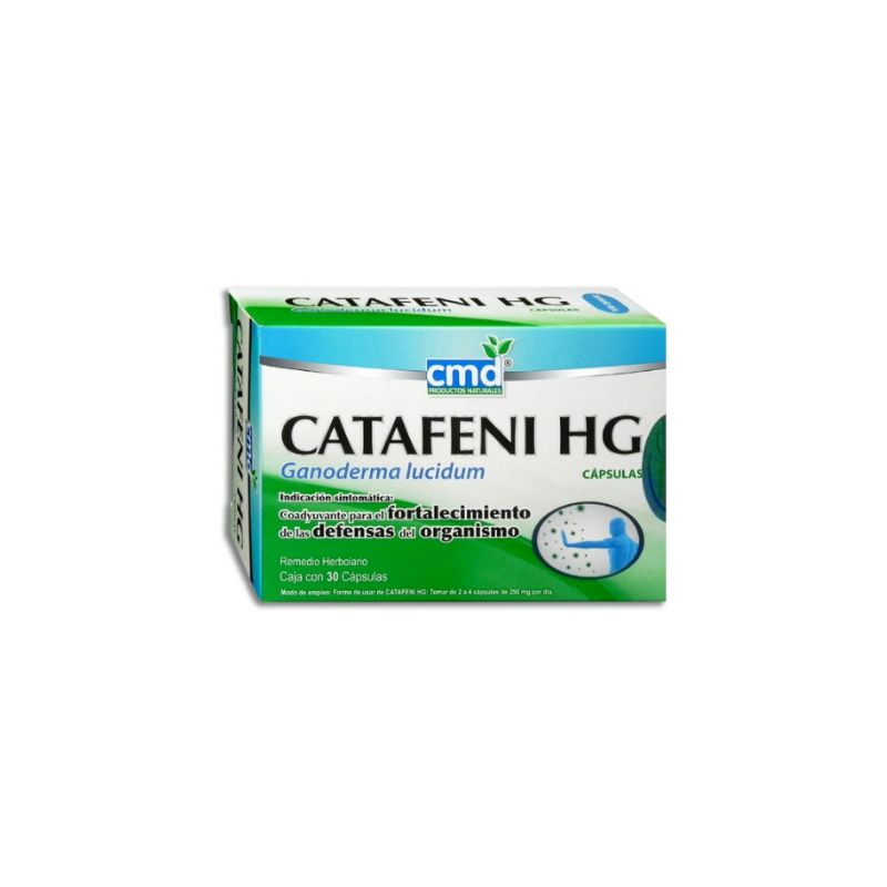 CATAFENI HG (GANODERMA LUCIDUM REISHI) 250MG 30 CAPSULES