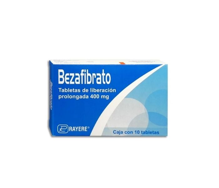 BEZAFIBRATE 400MG 10 TABLETS (RAYERE)
