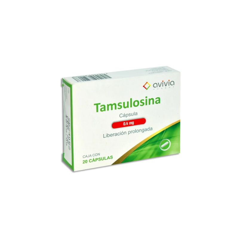 TAMSULOSIN 20 CAPSULES 0.4MG