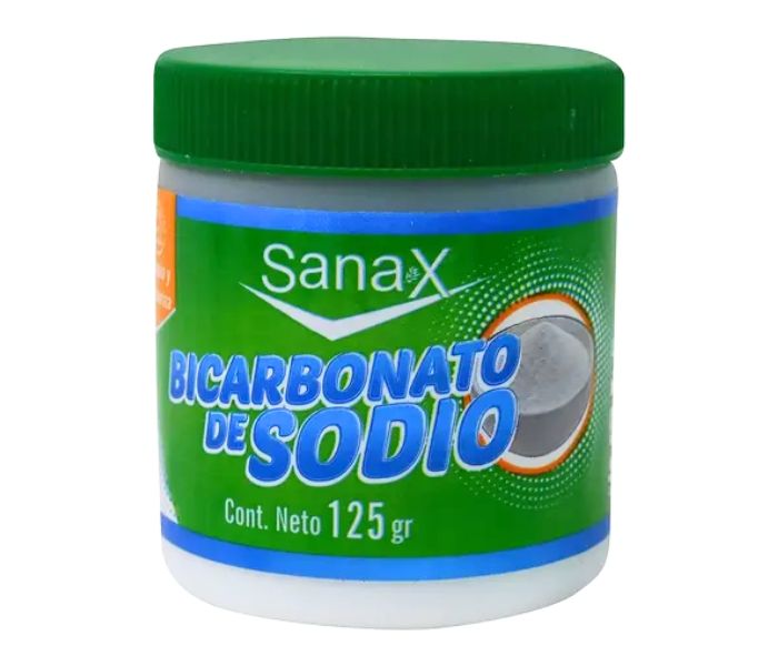 BICARBONATO DE SODIO (SANAX) 125GR