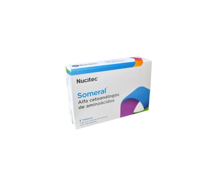 SOMERAL (alpha-ketoanalogues of amino acids) 630mg 100 tablets
