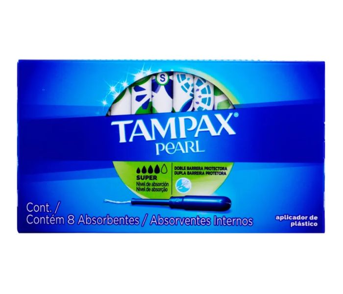 Tampones Tampax Super 8 Piezas