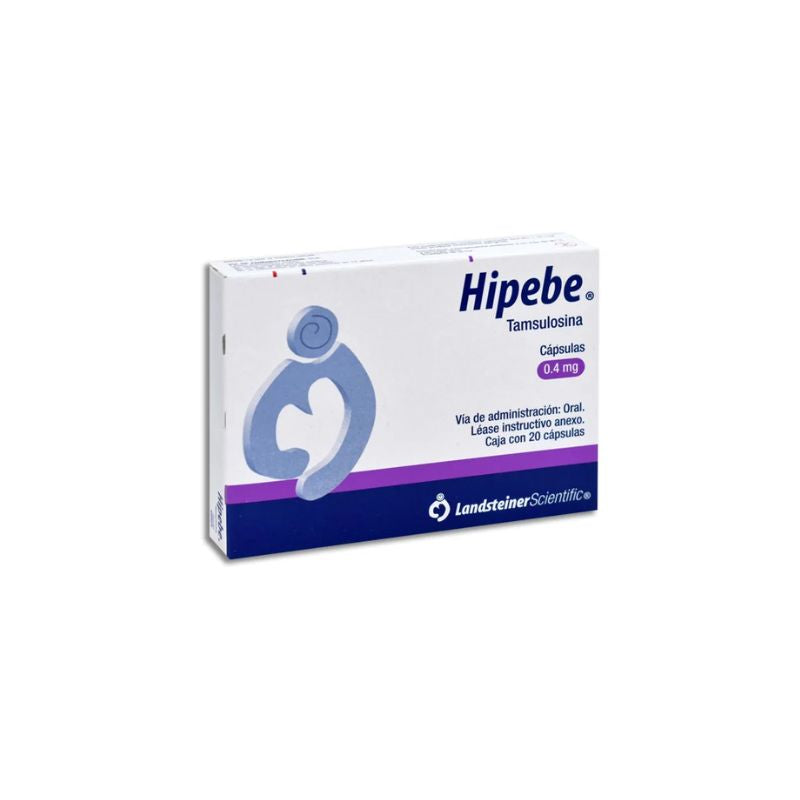 HIPEBE (TAMSULOSIN) 0.4MG 20 CAPSULES