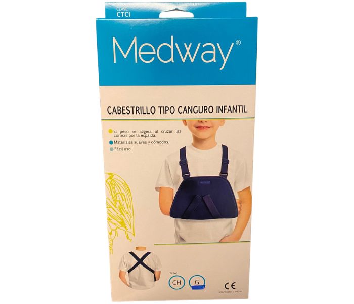 CABESTRILLO (MEDWAY) TIPO CANGURO INFANTIL TALLA GRANDE 1 PZA