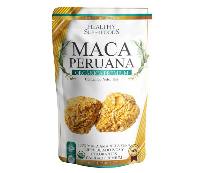 MACA PERUANA ORGÁNICA PREMIUM POLVO 1KG