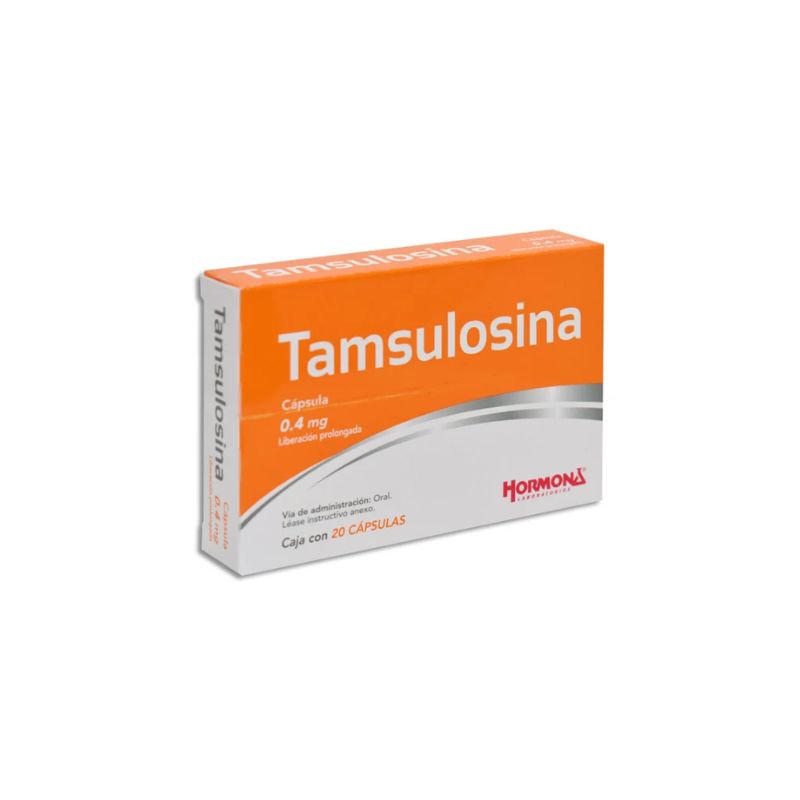 TAMSULOSIN HORMONE B/20 CAPS LP. 0.4 MG