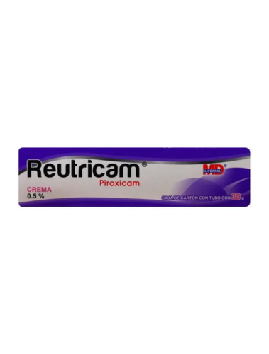 REUTRICAM (PIROXICAM) 0.5% CREAM TUBE 30G