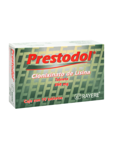 PRESTODOL (CLONIXINATE LYSINE) 250MG 10 TABLETS
