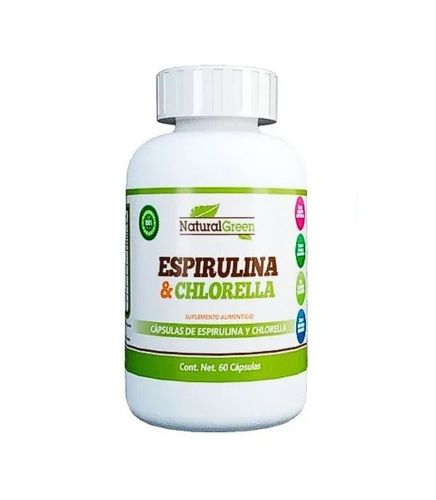 BHP SPIRULINA & CHLORELLA 60 CAPS