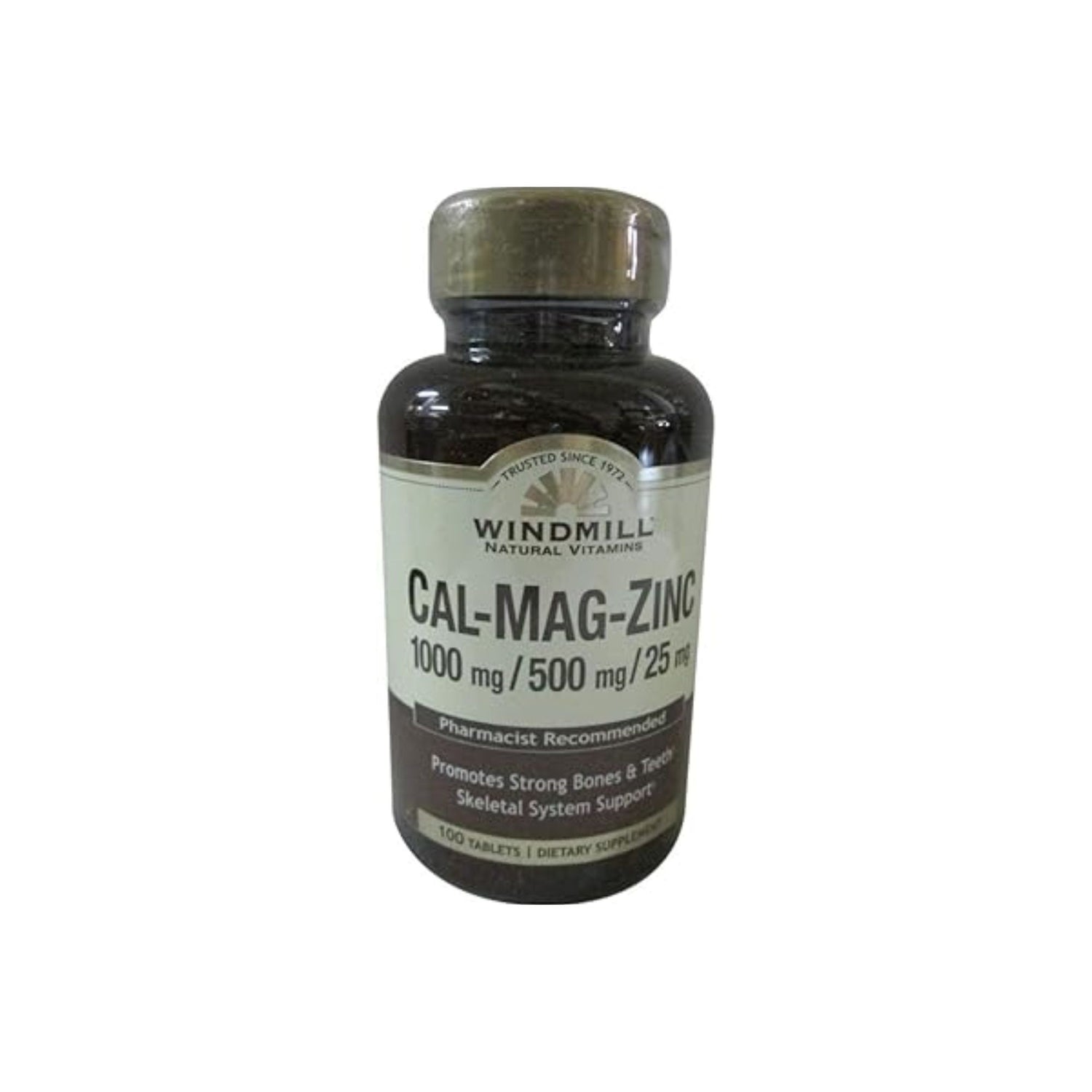 WHP CALCIUM MAGNESIUM ZINC 100 TABLETS