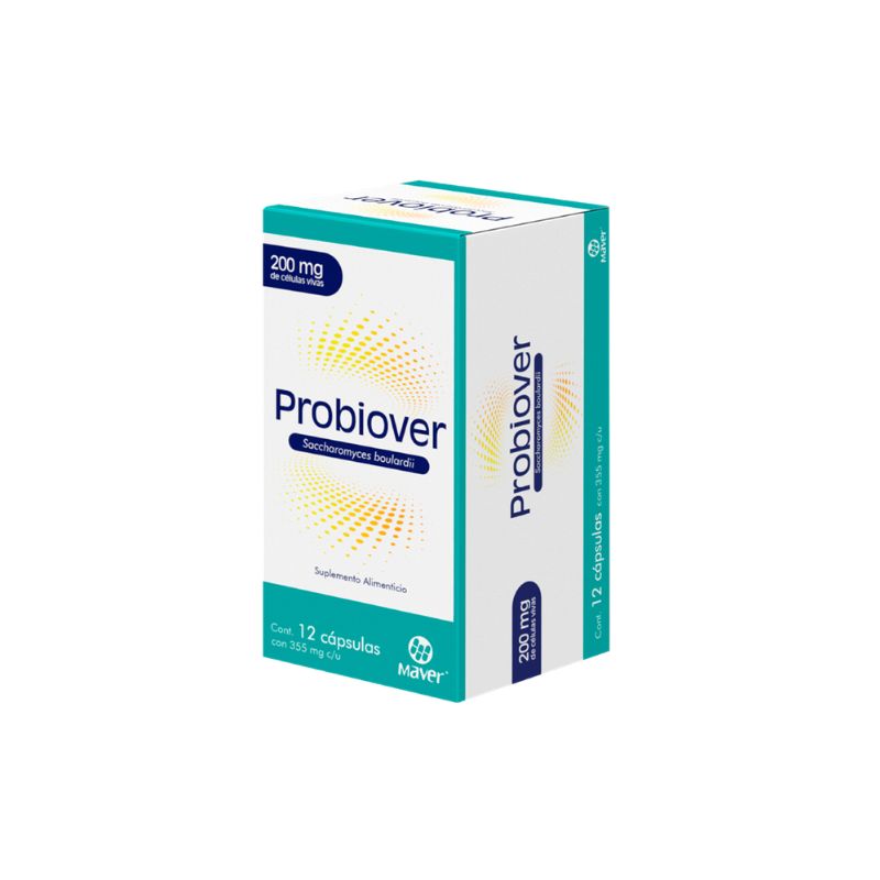 PROBIOVER with 12 CAPS. 200 MG