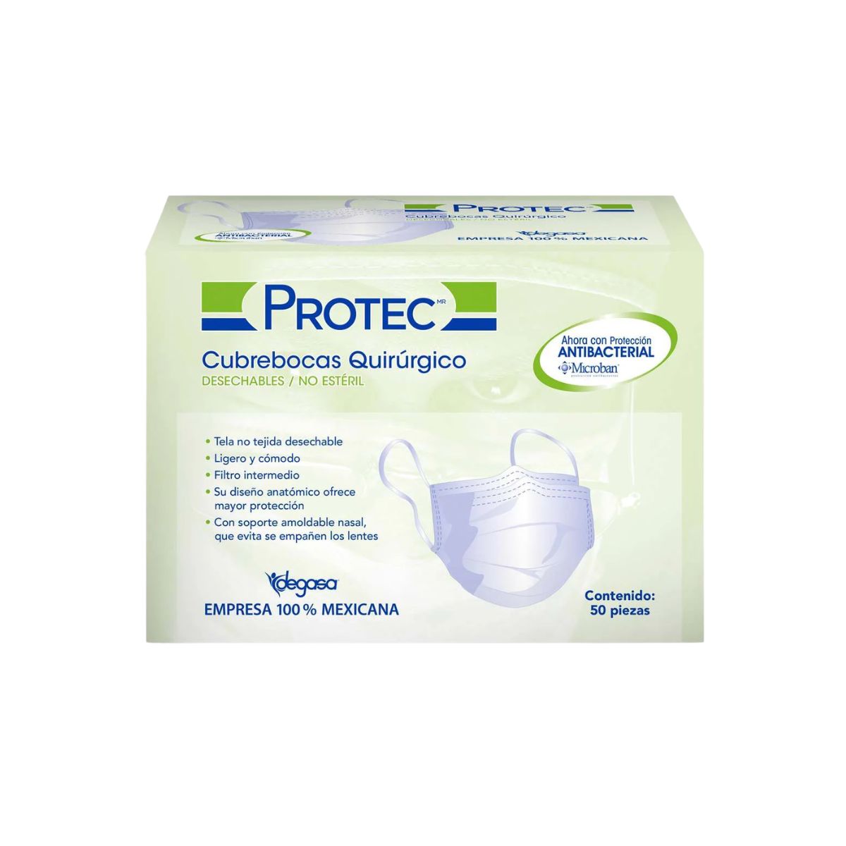 DISPOSABLE SURGICAL FACE MASK 50 PIECES