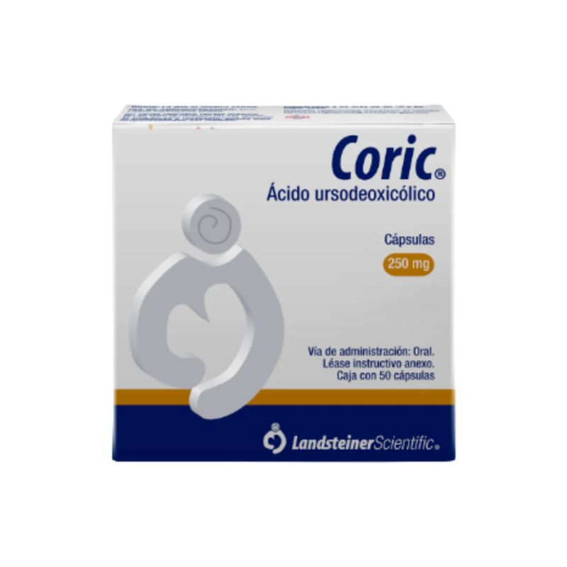 CORIC (URSOFALK) 250MG 50 CAPSULAS