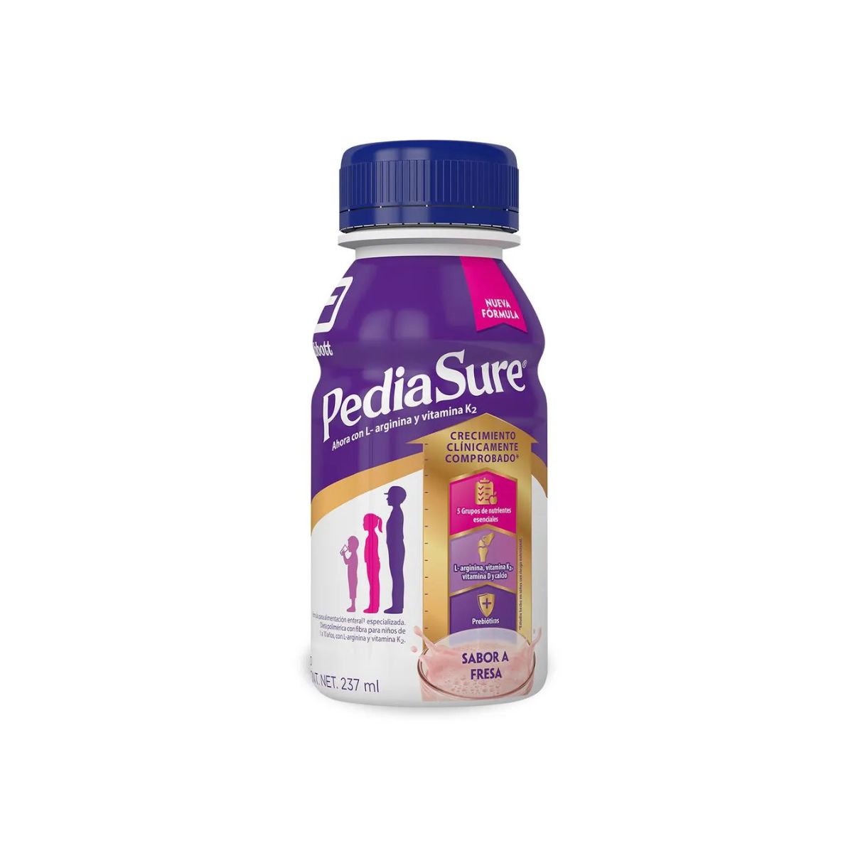 PEDIASURE PLUS INF FRESA 237ML