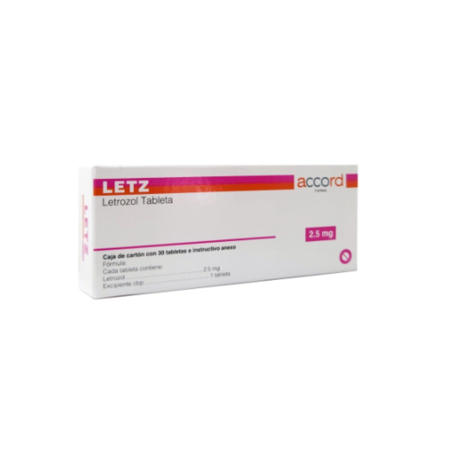 LETZ (Letrozole) 2.5MG 30 TABLETS