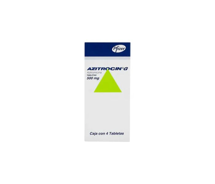 AZITROCIN "G" 4 TABLETS 500MG