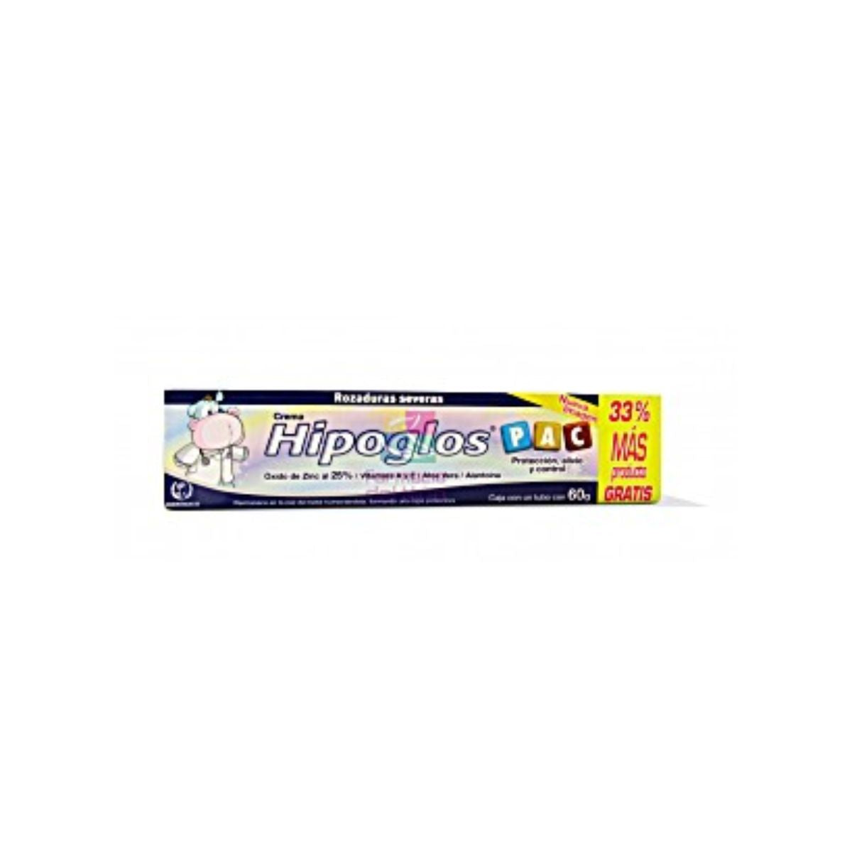 HIPOGLOS CREAM 60G + 33% FREE