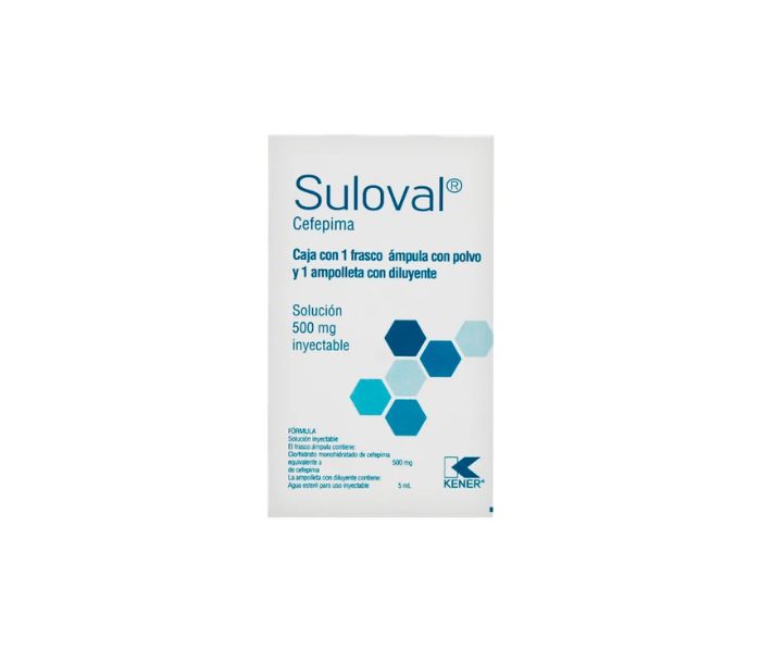 CEFEPIMA 500MG SOL INY 5ML
