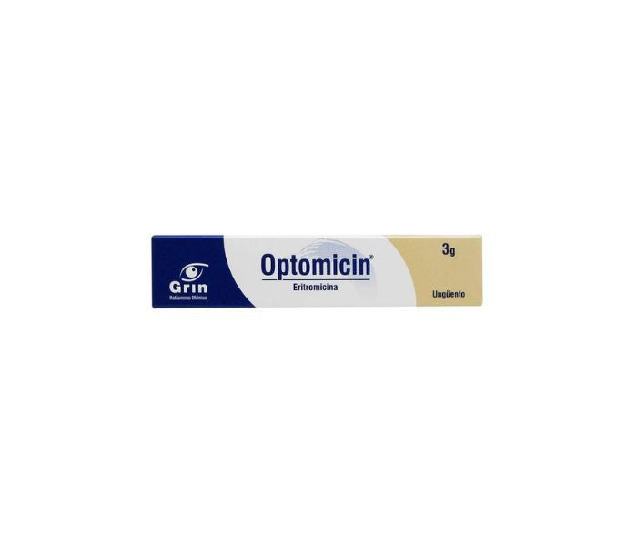 OPTOMICIN (ERYTHROMYCIN) 5MG 3G OINTMENT