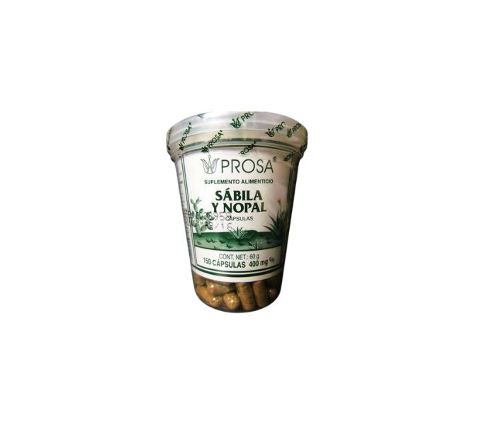 ALOE VERA AND CACTUS 400mg 150 CAPS