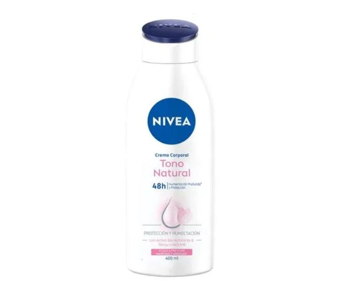 CREMA NIVEA CORPORAL HUMECTANTE TONO NATURAL 400 ML
