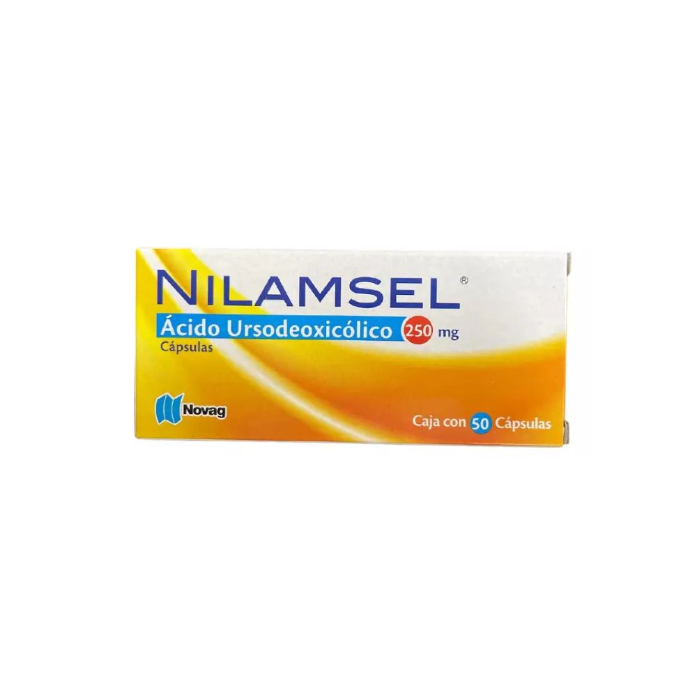 NILAMSEL (ÁCIDO URSODEOXICÓLICO) 250MG 50 CAPSULAS