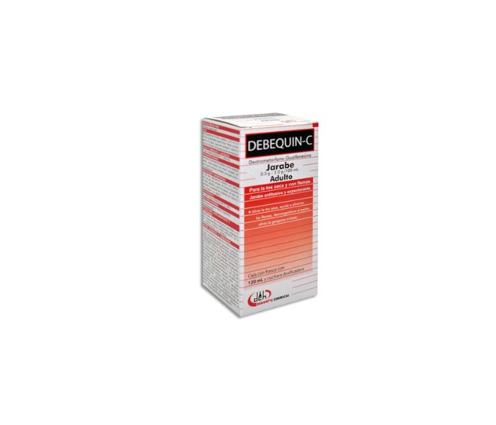 DEBEQUIN C (DEXTROMETHORPHAN/GUAIFENESIN) SYRUP ADULT 120ML