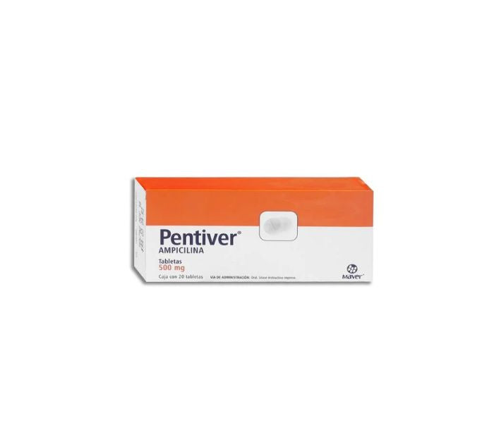 PENTIVER (AMPICILLIN) 20 TABS 500MG