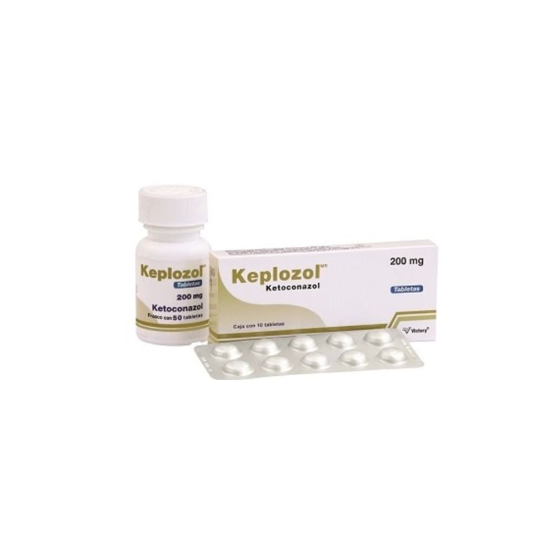 KEPLOZOL (Ketoconazole) 200 MG BOTTLE OF 30 TABLETS