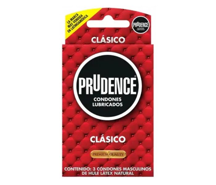 PRESERVATIVO PRUDENCE CLÁSICO 3 PIEZAS