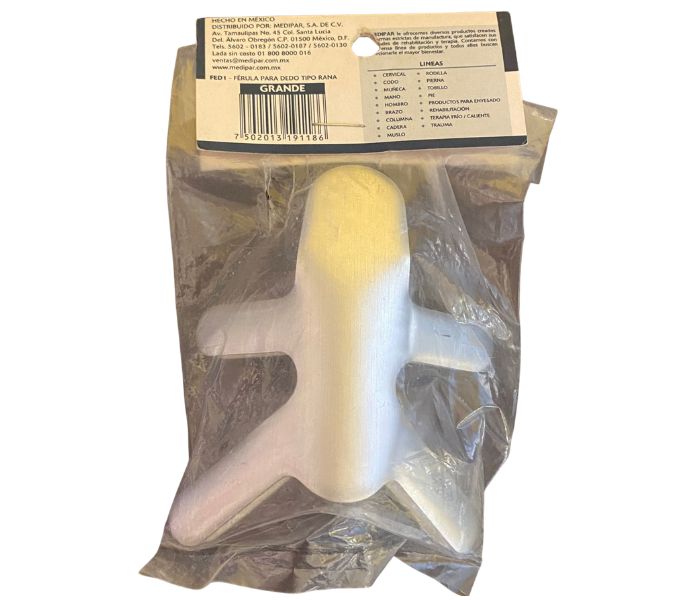 FERULA P/DEDO (MEDIPAR) RANA ECO T: GRANDE 1 PZA