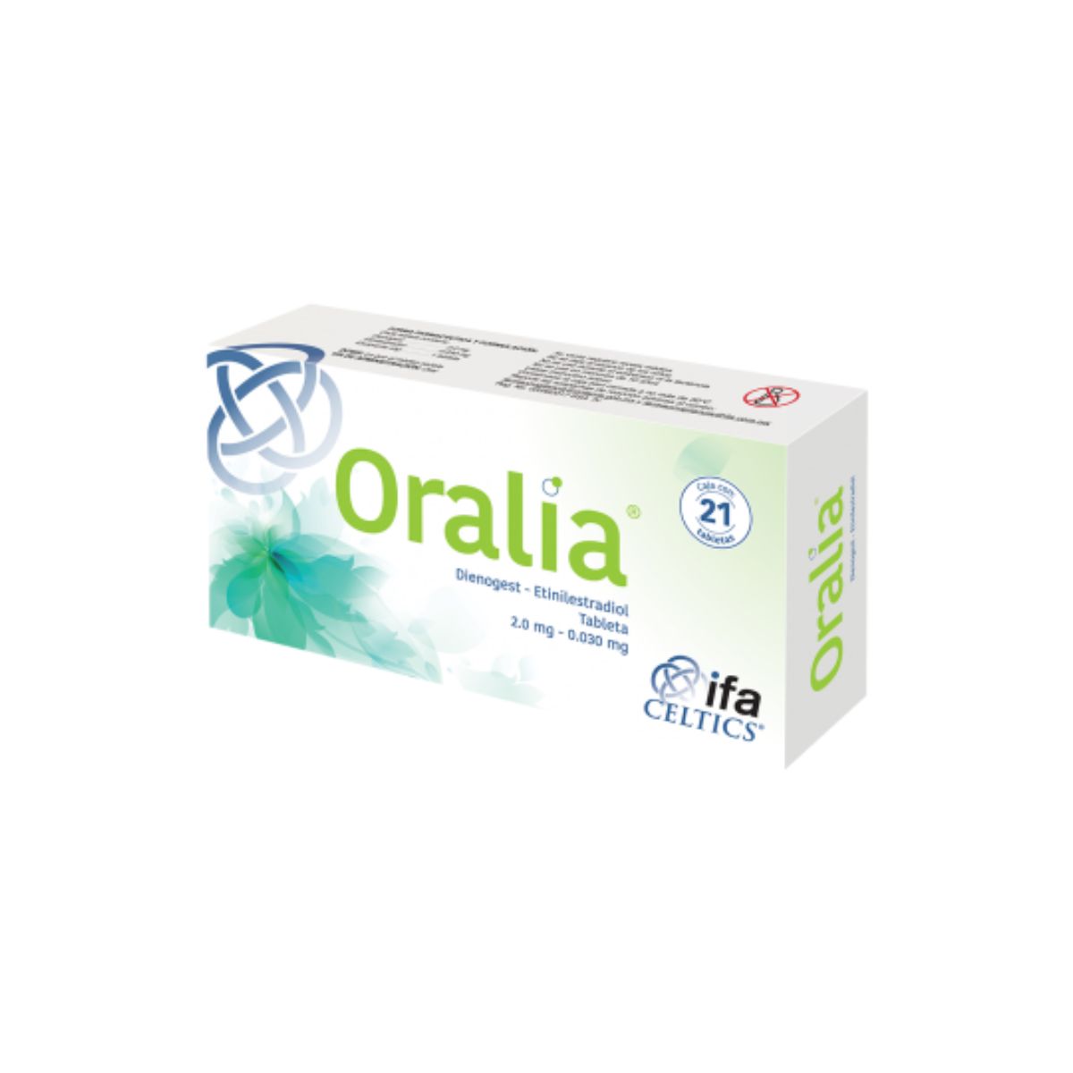 ORALIA C/21 TABS. 2.0/0.030 MG