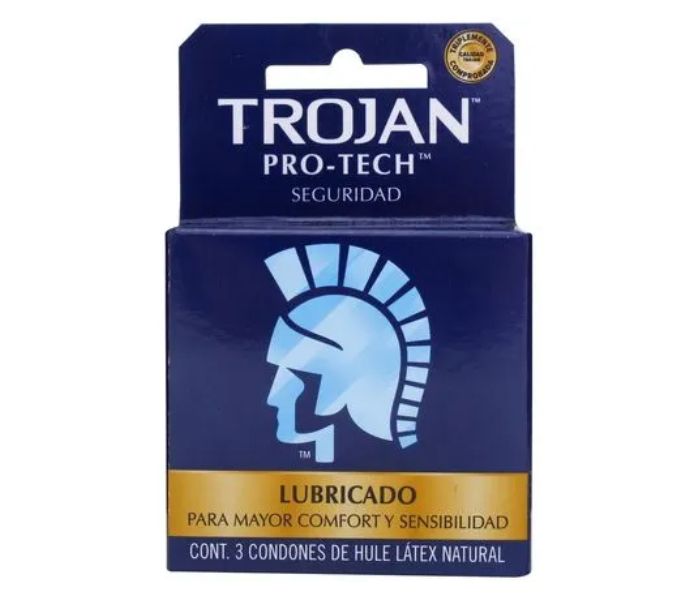 PRESERVATIVO TROJAN PRO-TECH 3 PIEZAS