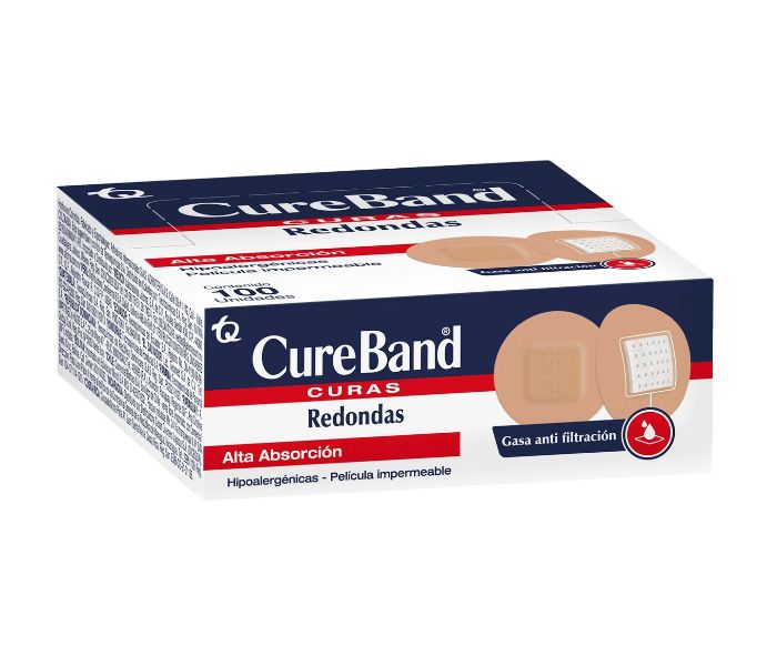 CURITAS REDONDAS (CUREBAND) 100 PZ