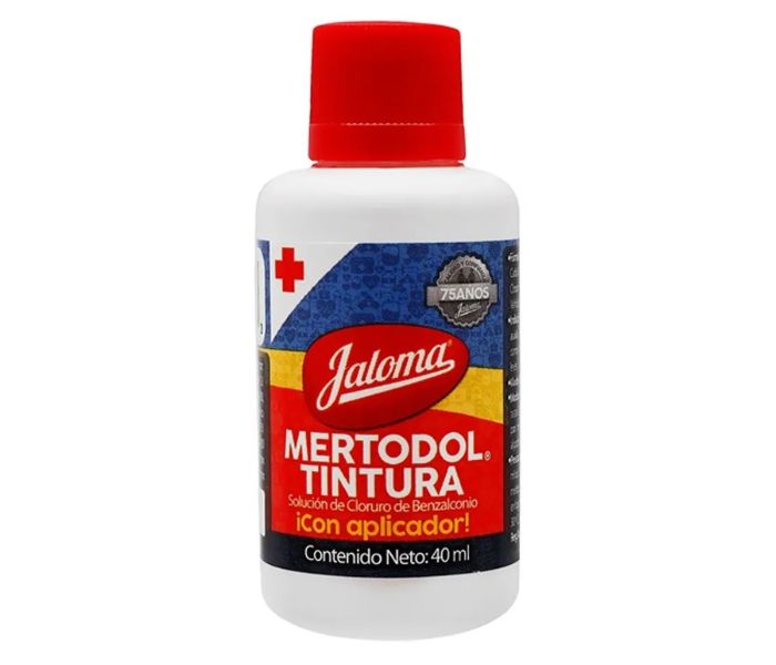 MERTODOL TINTURA (JALOMA) ROJO 40ML