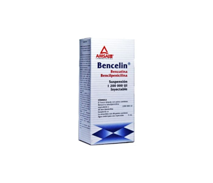 Bencelin (Benzathine Benzylpenicillin) 1,200,000 IU Inj. Sol. 5ml