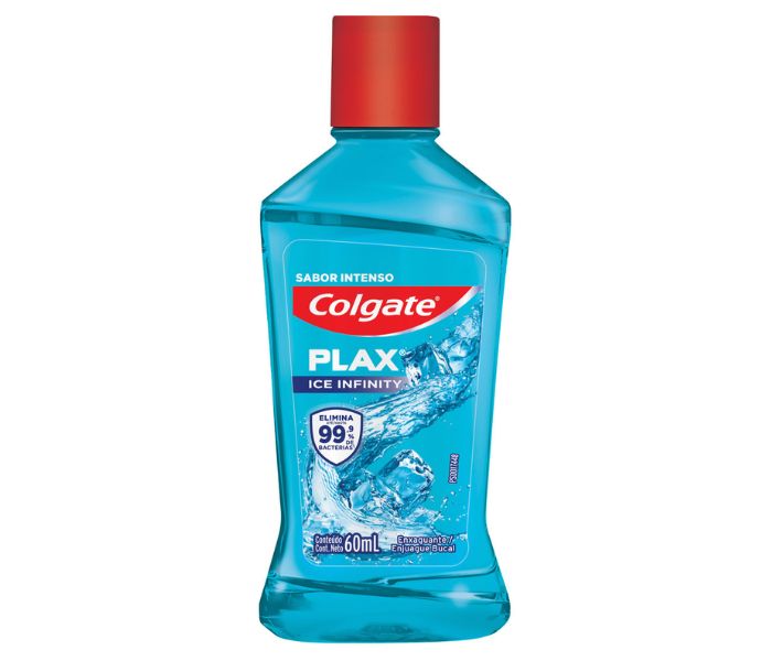 ENJUAGUE BUCAL PLAX ICE INFINITY 60 ML